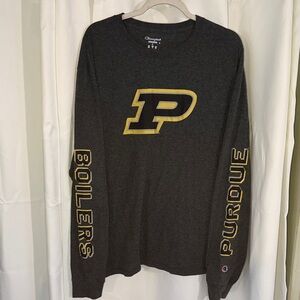 Champion Men's Purdue Boilermakers long-sleeve T-shirt Size Large